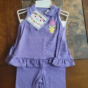 New Purple playsuit for Girls